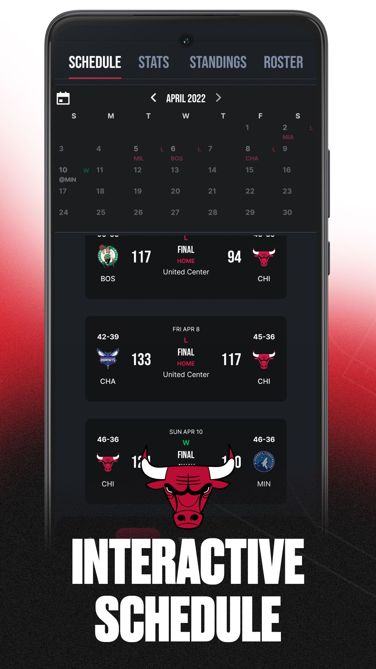 Chicago Bulls Mobile App Chicago Bulls